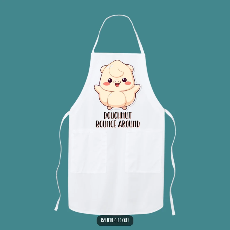 Funny Bouncing Dumpling Apron: Kitchen Cheer, Perfect Foodie Gift