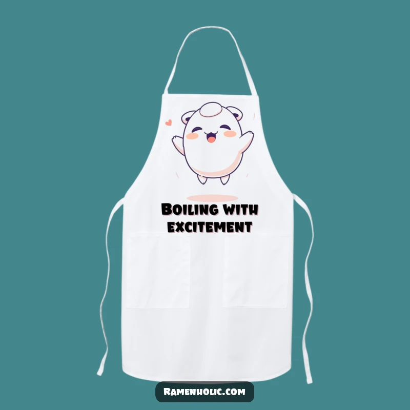 Funny Dumpling Bounce Apron: Cook with Playful Energy