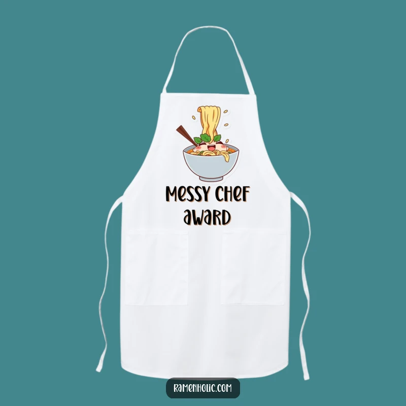 Funny Ramen Chef Apron - Noodle Splash Wear, Perfect Funny Gift!