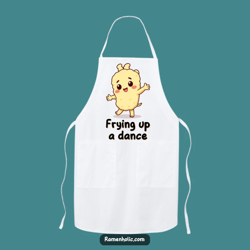 Funny Tempura Dance Apron: Cook with Rhythm and Flair