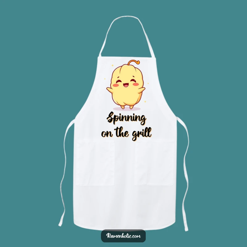 Funny Spinning Tempura Apron: Kitchen Energy, Perfect Foodie Gift