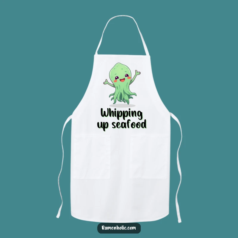 Funny Dancing Seaweed Apron: Cook Up Fun with this Ocean Kitchen Accessory