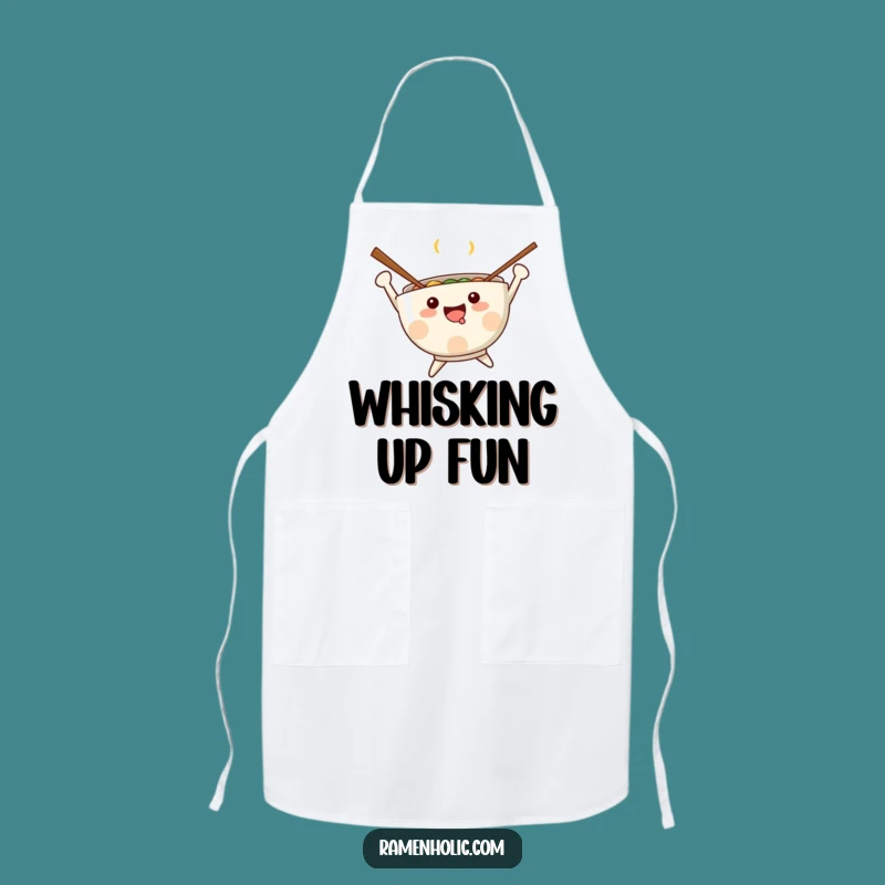Funny Kawaii Ramen Apron: Joyful Cooking Companion, Practical Funny Gift