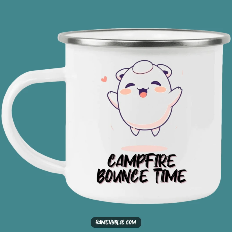 Adventure Ready Funny Dumpling Bounce Camping Mug