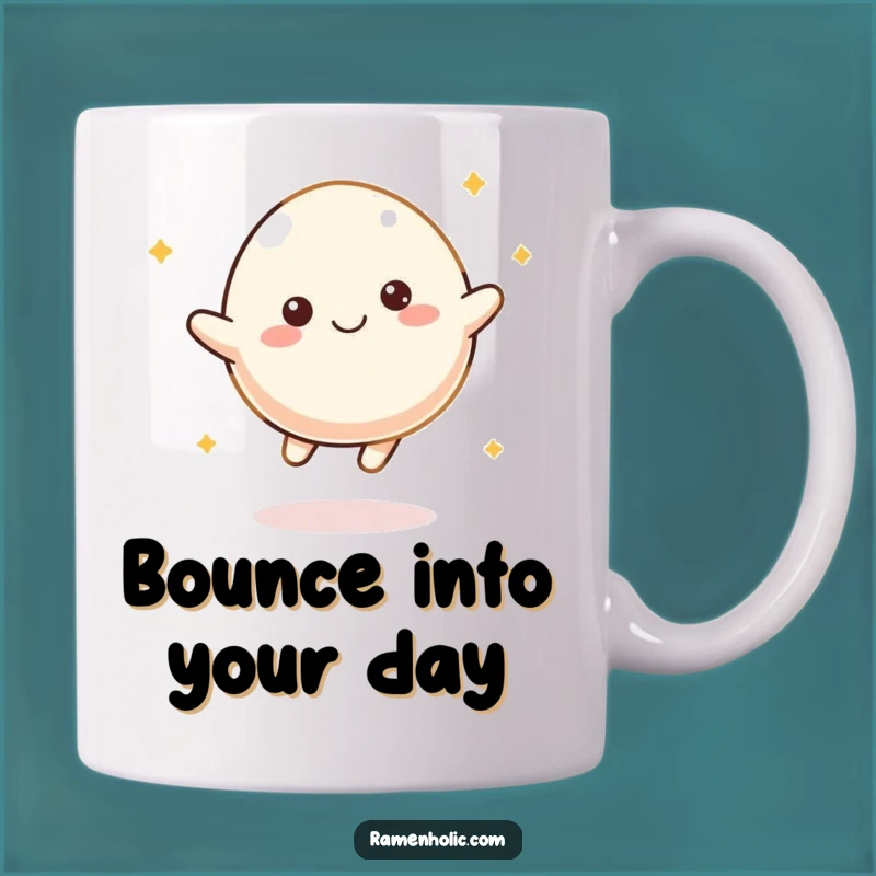 Funny Mochi Bounce Mug - Bouncy Character Coffee Cup, Perfect Funny Gift!