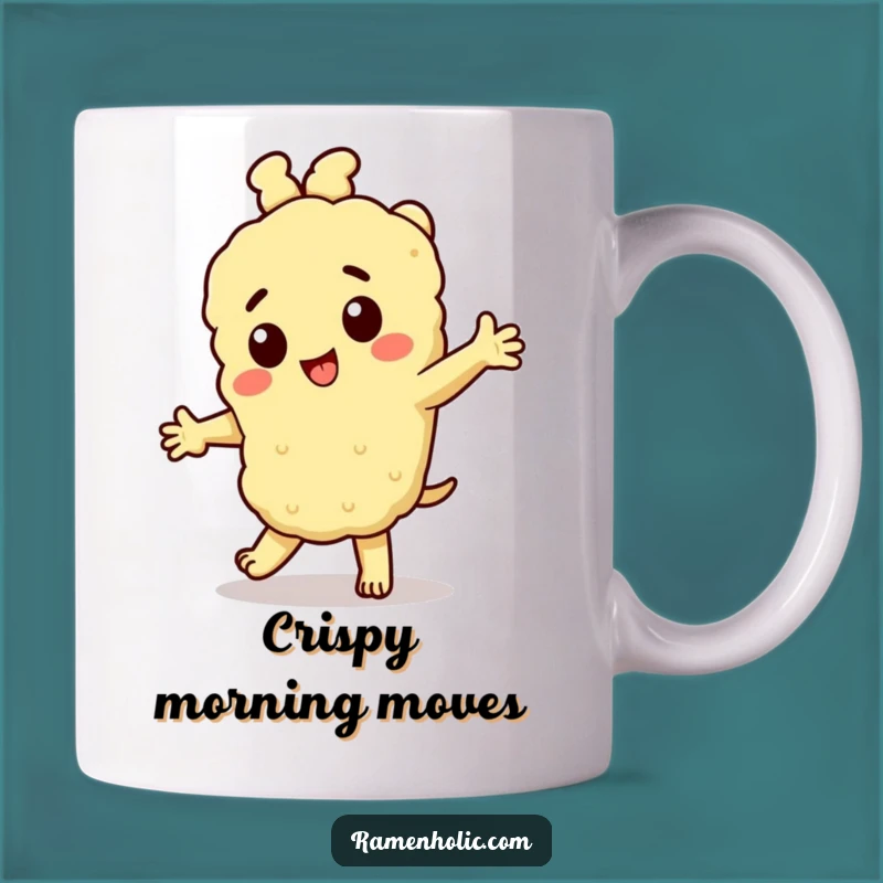 Funny Tempura Dance Mug: A Hilarious Gift for Foodie Fun
