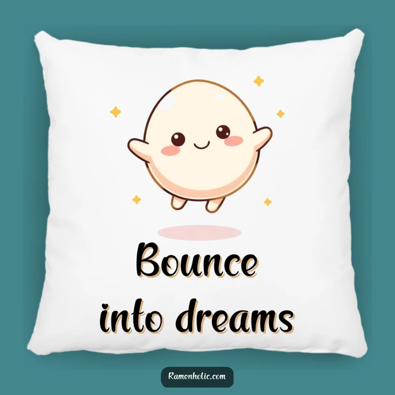 Funny Mochi Bounce Pillow - Soft Bouncy Character Cushion, Perfect Funny Gift!