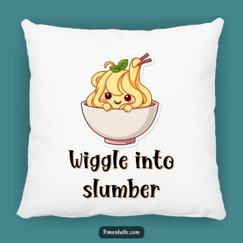 Comfy Funny Noodle Wiggle Pillow: Huggable Happiness
