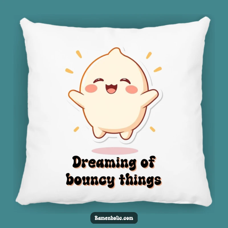Funny Laughing Mochi Pillow: Get Cozy with this Hilarious, Bouncy Decorative Accent