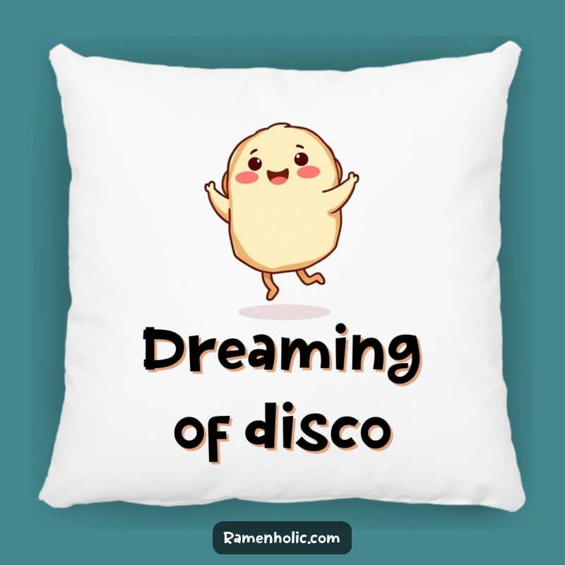 Comforting Funny Dancing Gyoza Pillow: Cozy Moves, A Delightful Funny Gift!