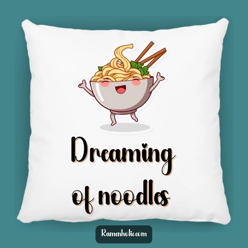 Funny Noodle Dance Pillow - Soft Cartoon Comfort for Noodle Lovers
