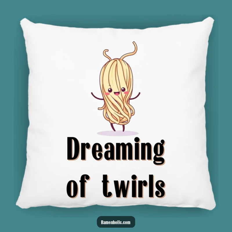 Funny Kawaii Noodle Dance Pillow: Cozy Fun, Adorable Funny Gift