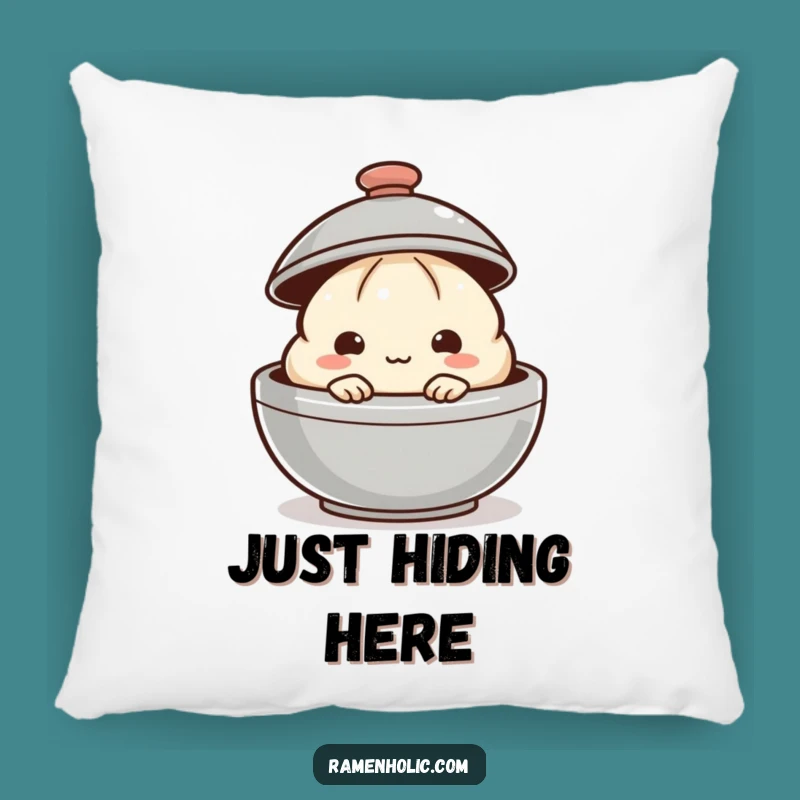 Funny Dumpling Pillow: Cozy & Shy Hugs, Perfect Comfort Gift
