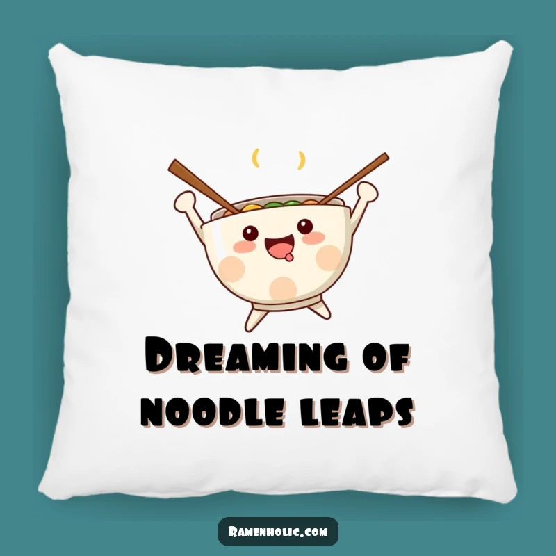 Funny Kawaii Ramen Pillow: Cozy Joyful Comfort, Adorable Funny Gift