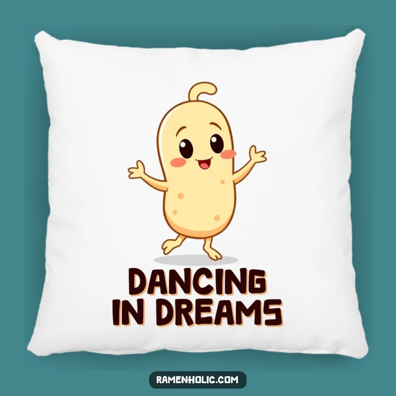 Funny Sesame Seed Jig Pillow: Cuddly Comfort with a Dancing Character - Perfect Gift!