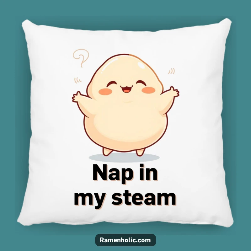 Funny Dumpling Jig Pillow - Cozy Cartoon Comfort for Your Sofa or Bed