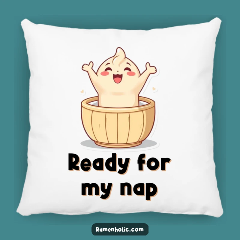 Funny Joyful Dumpling Pillow: Cozy Comfort with a Leap of Humorous Delight