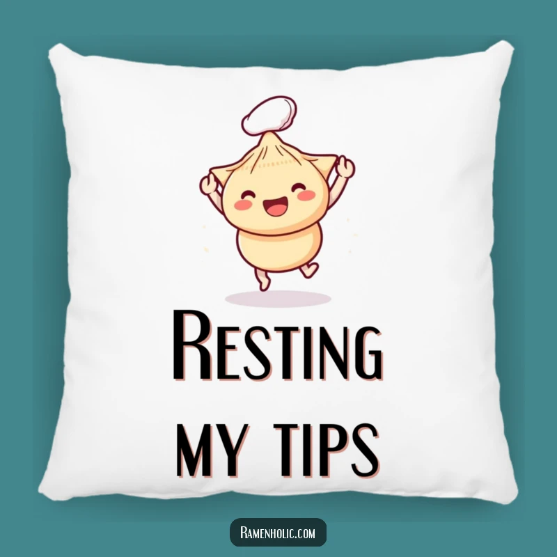 Funny Chopsticks Dumpling Pillow: Soft Playful Pair's Hilarious Comfort