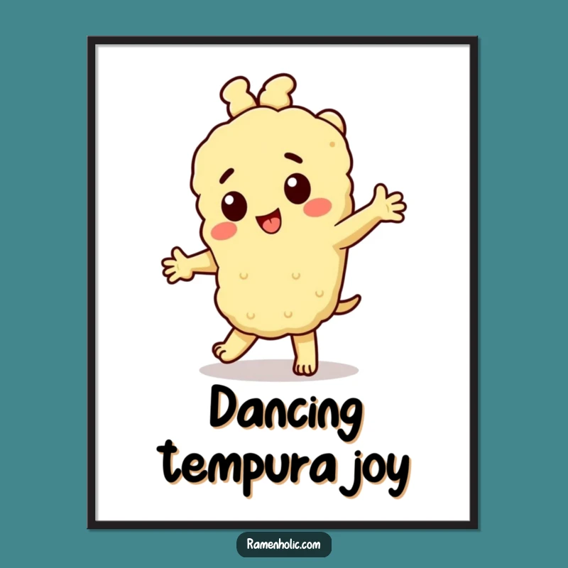Funny Tempura Dance Digital Art: Instant Fun for Your Walls