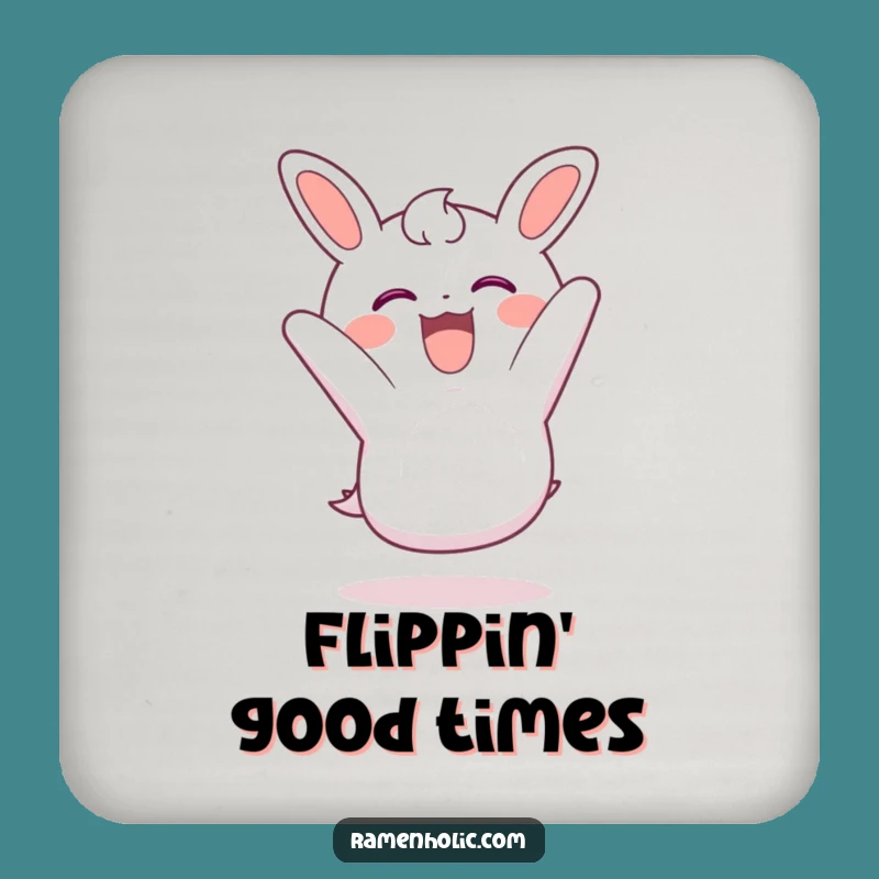 Funny Nori Coaster Set: Acrobatic Protection for Your Surfaces