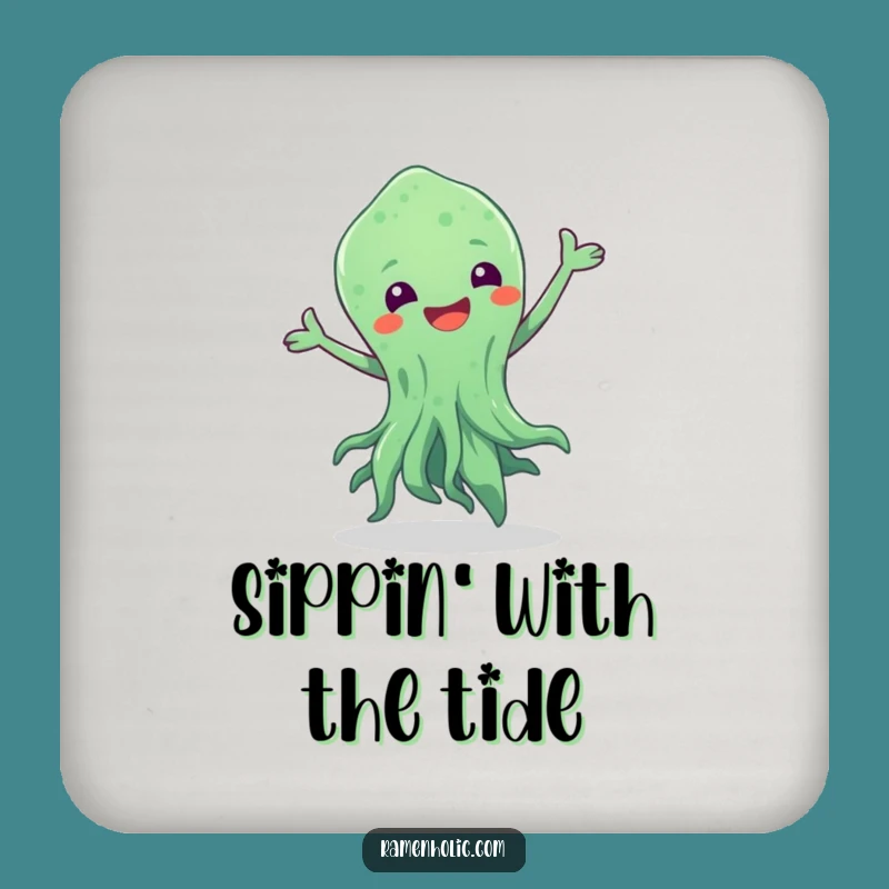 Funny Dancing Seaweed Coasters: Protect Your Surfaces with Ocean Fun