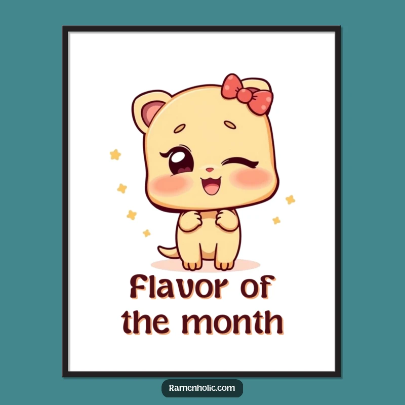 Funny Winking Ginger Poster: Add Zesty Charm to Your Walls with this Art