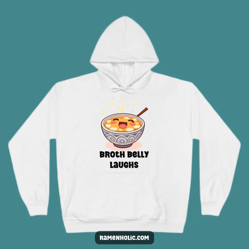 Cozy Funny Miso Soup Hoodie: Warm, Hilarious Laughing Bowl Apparel