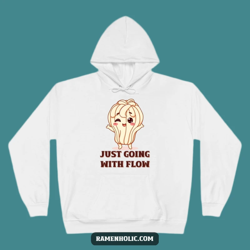 Cozy Funny Udon Hoodie: Wiggly Jiggle Comfort, Warm & Humorous Gift