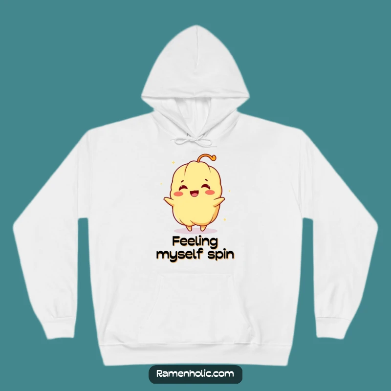 Funny Spinning Tempura Hoodie: Cozy Cartoon Comfort, Joyful Gift Choice