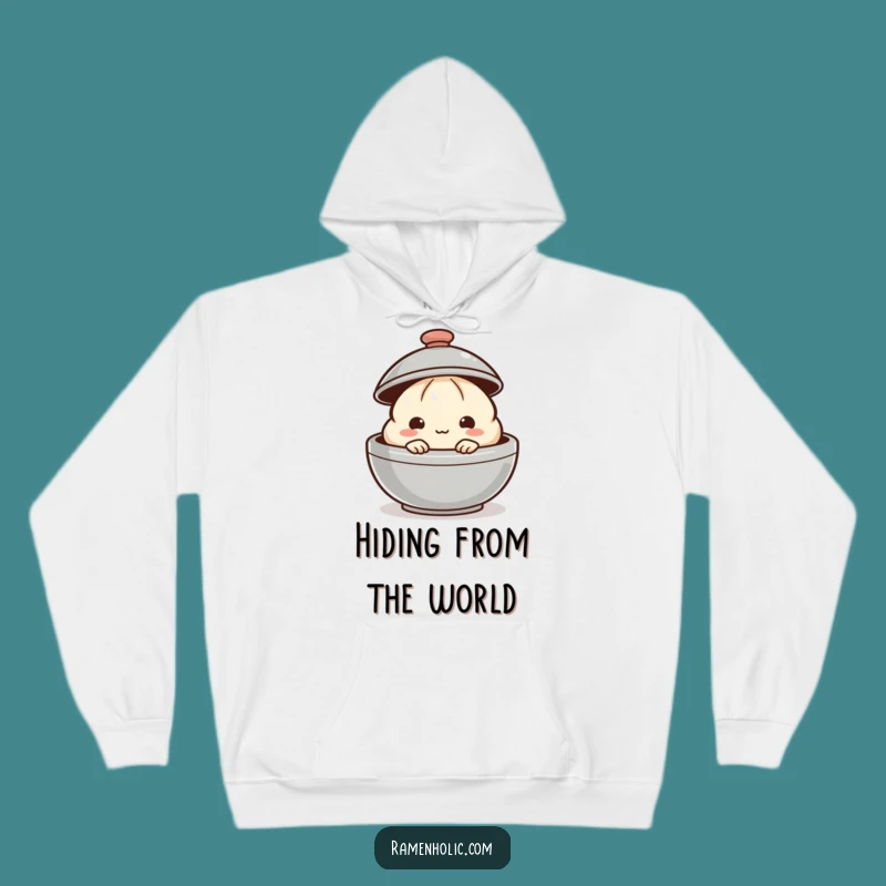 Funny Dumpling Hoodie: Cozy & Shy, the Ultimate Comfort Food Gift