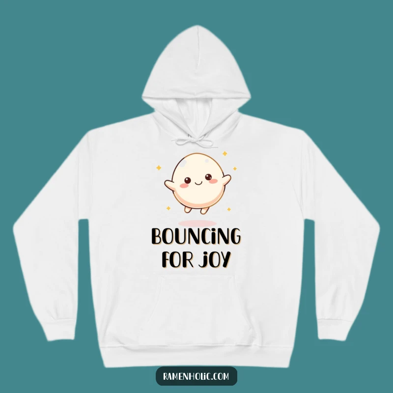 Funny Mochi Bounce Hoodie - Cozy Bouncy Character Sweatshirt, Perfect Funny Gift!