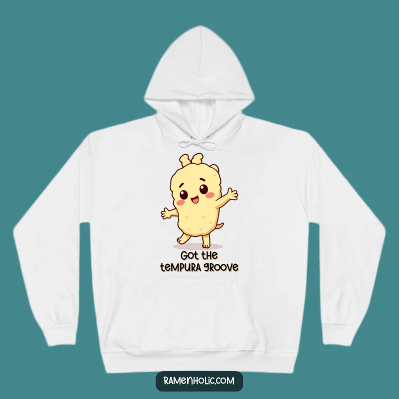 Cozy Funny Tempura Dance Hoodie: Warmth with a Side of Fun