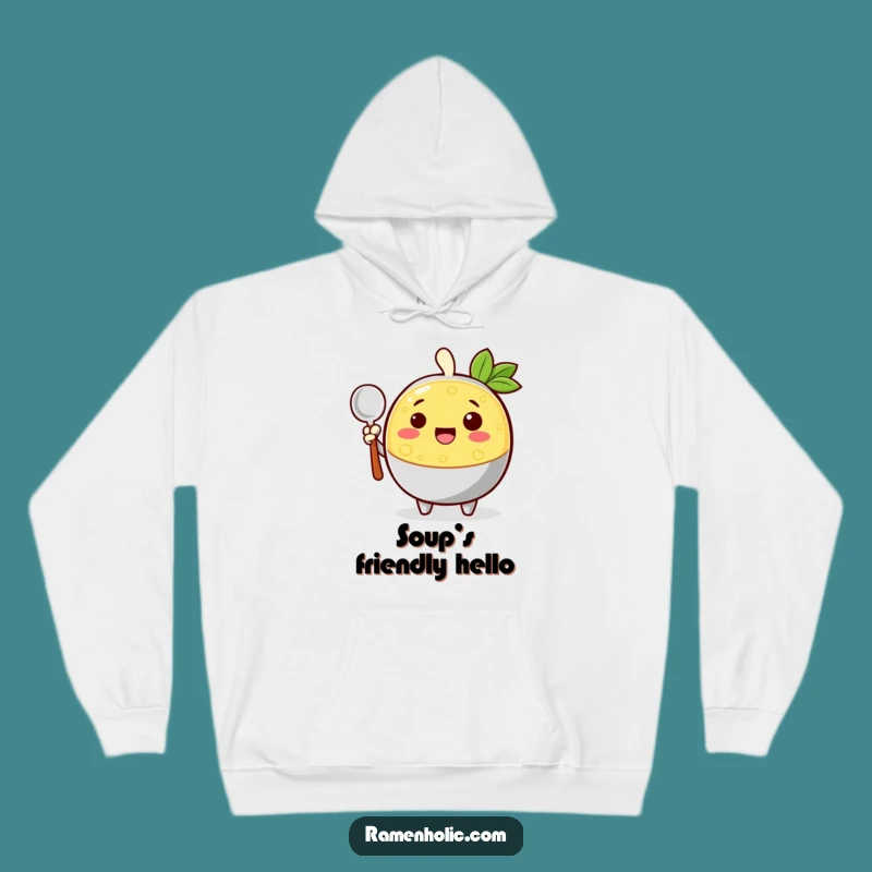 Cozy Funny Cheerful Broth Hoodie - Embrace Warmth and Humor