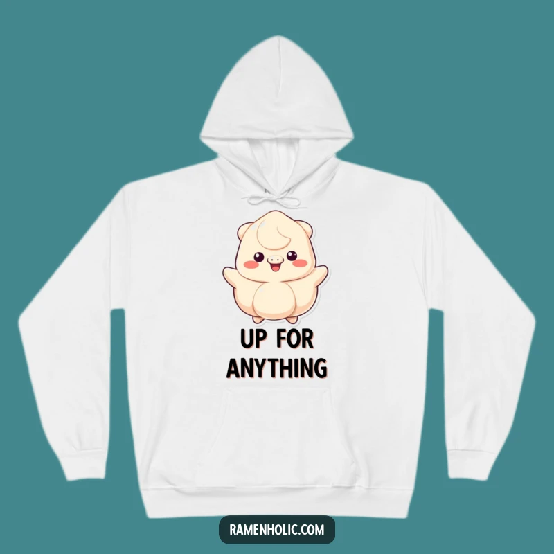 Funny Bouncing Dumpling Hoodie: Cozy Cartoon Comfort, Cheerful Gift Choice