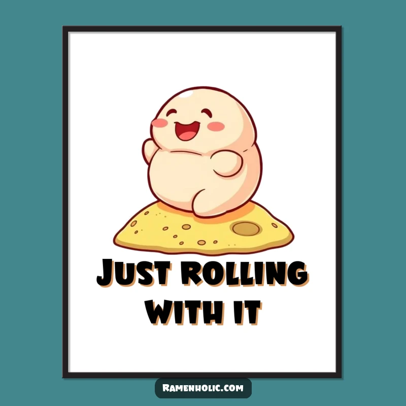 Free Printable Dumpling Hill Art - Joyful Downloadable Decor