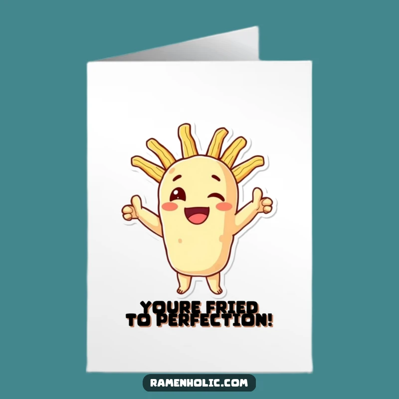 Free Printable Birthday Card: Triumphant Tempura Funny Downloadable Gift