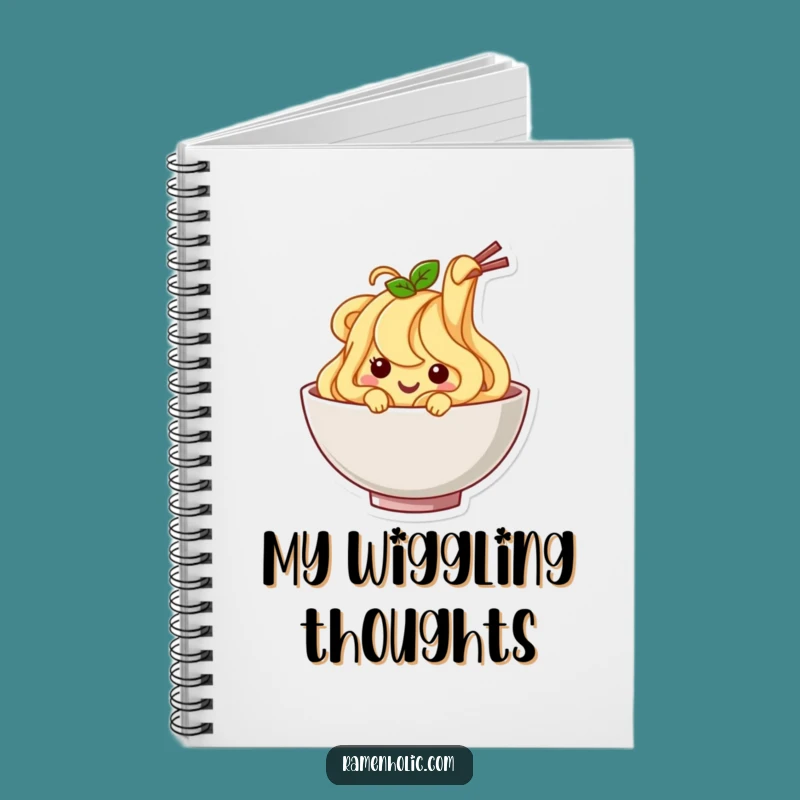 Funny Noodle Wiggle Notebook: Wiggle Your Way Through Notes