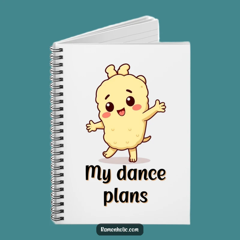 Funny Tempura Dance Notebook: Dance Through Your Notes