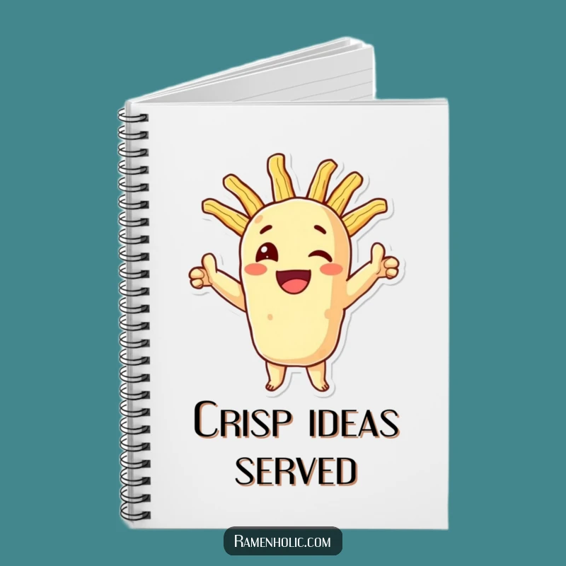 Funny Tempura Notebook: Crispy Triumphs, Perfect Foodie Journal