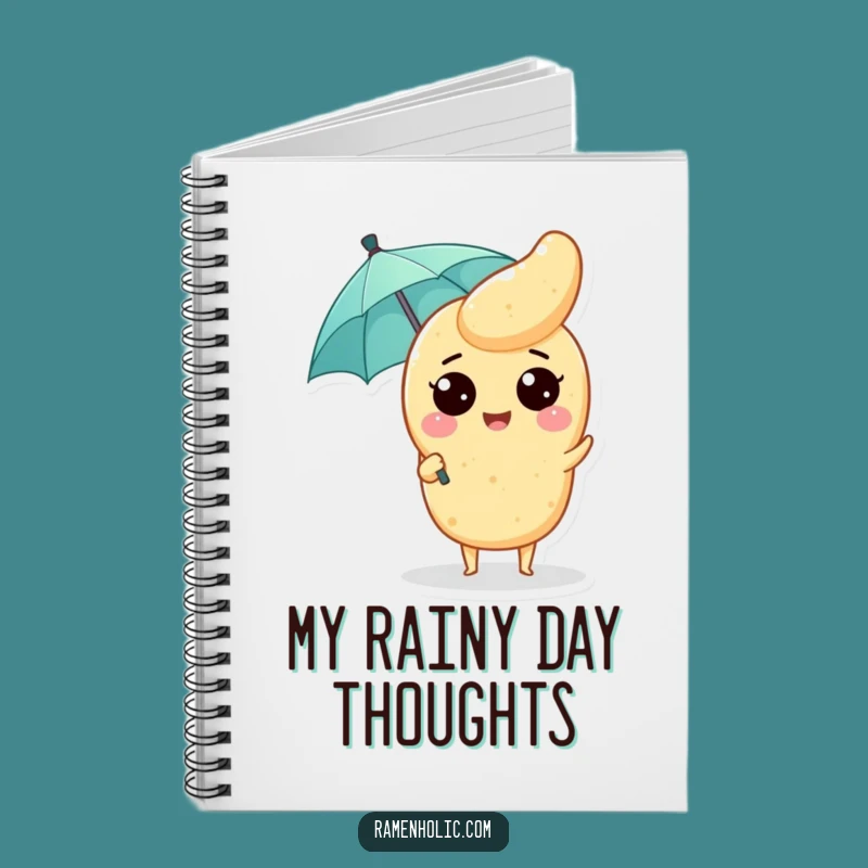 Funny Tempura Umbrella Notebook: Jot Down Ideas with Joy