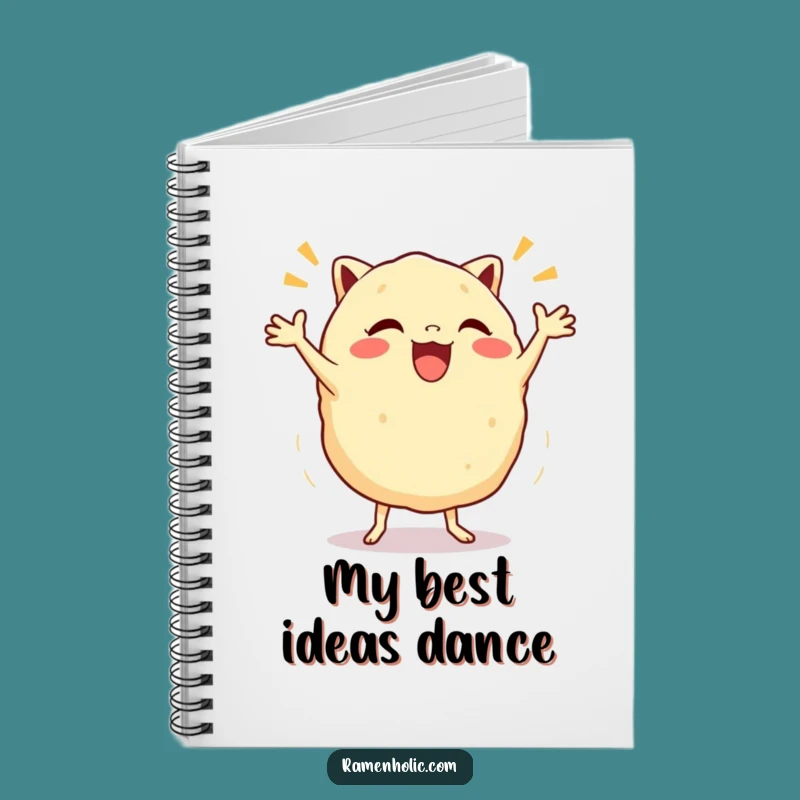Funny Gyoza Jig Notebook - Dumpling Dance Journal, Perfect Funny Gift!