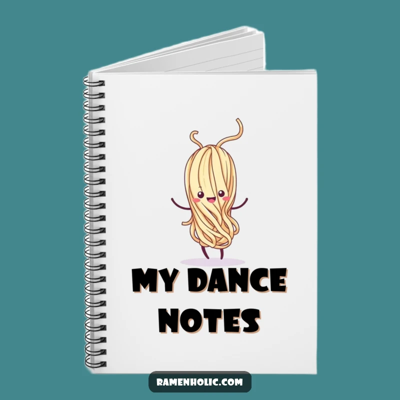 Funny Kawaii Noodle Dance Notebook: Jot Down Ideas, Great Funny Gift