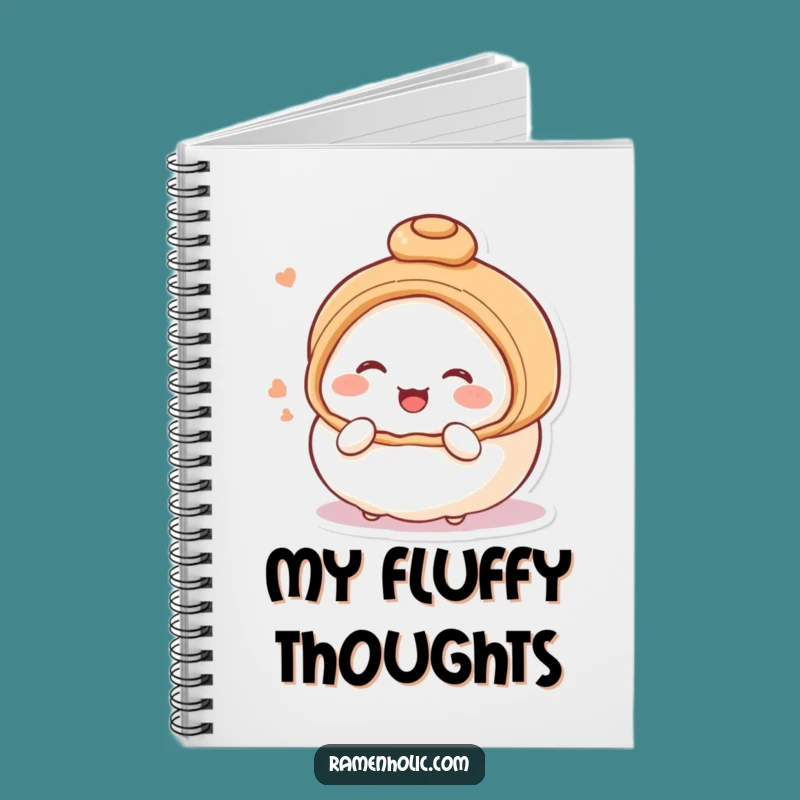 Funny Steamed Bun Blushing Notebook: Sweet Giggles Jotter