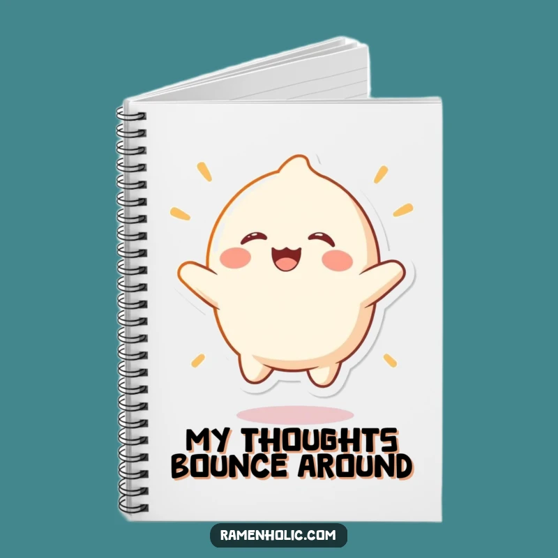 Funny Laughing Mochi Notebook: Jot Down Ideas with this Hilarious, Joyful Stationery