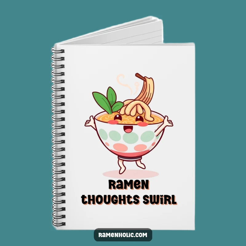 Funny Ramen Dance Notebook: Noodle Bowl, Perfect Journal Gift