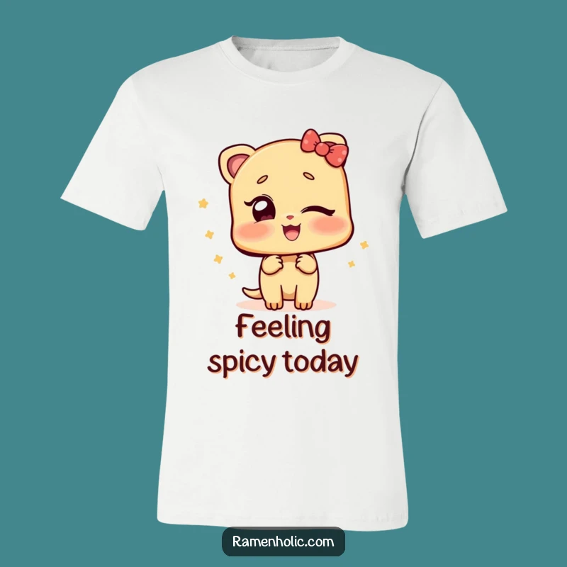 Funny Winking Ginger T-Shirt: Wear Your Zestful Personality with this Cheeky Tee