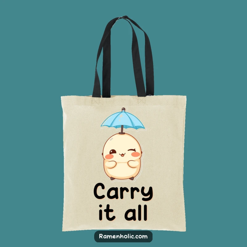 Funny Cheeky Dumpling Tote Bag: Carry Your Style with Playful Charm