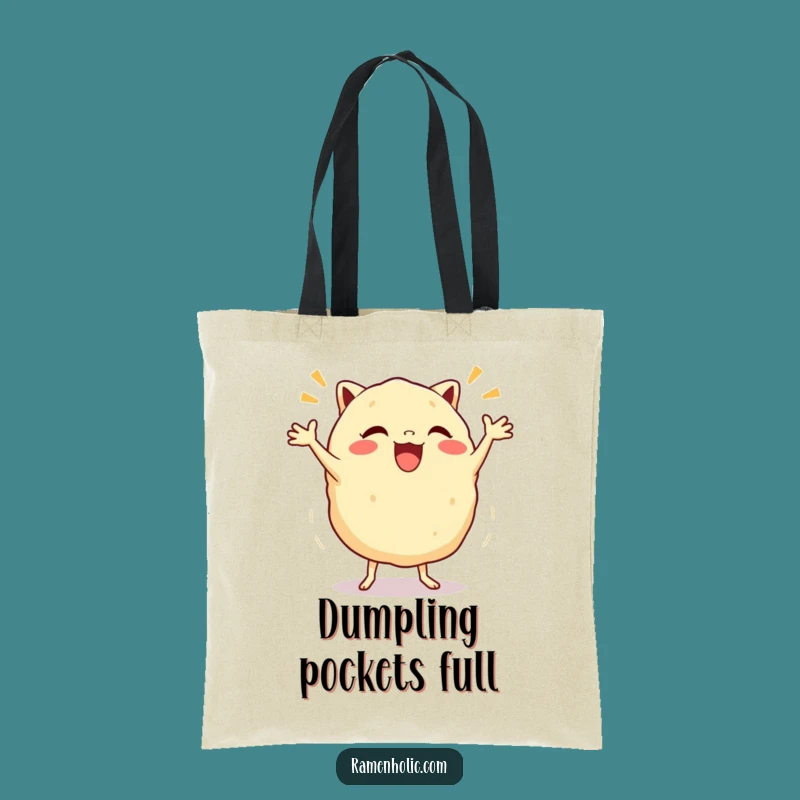 Funny Gyoza Jig Tote Bag - Stylish Dumpling Dance Carry-All, Perfect Funny Gift!