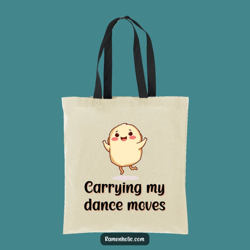 Funny Dancing Gyoza Tote Bag: Carry Your Moves, A Great Funny Gift!