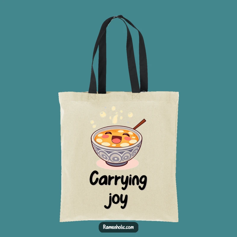 Funny Miso Soup Tote Bag: Carry Your Laughter with Soup Style